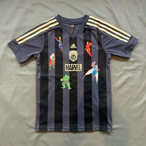 Authentic Adidas / Marvel / Avengers Special Edition Soccer Jersey (LIKE NEW)